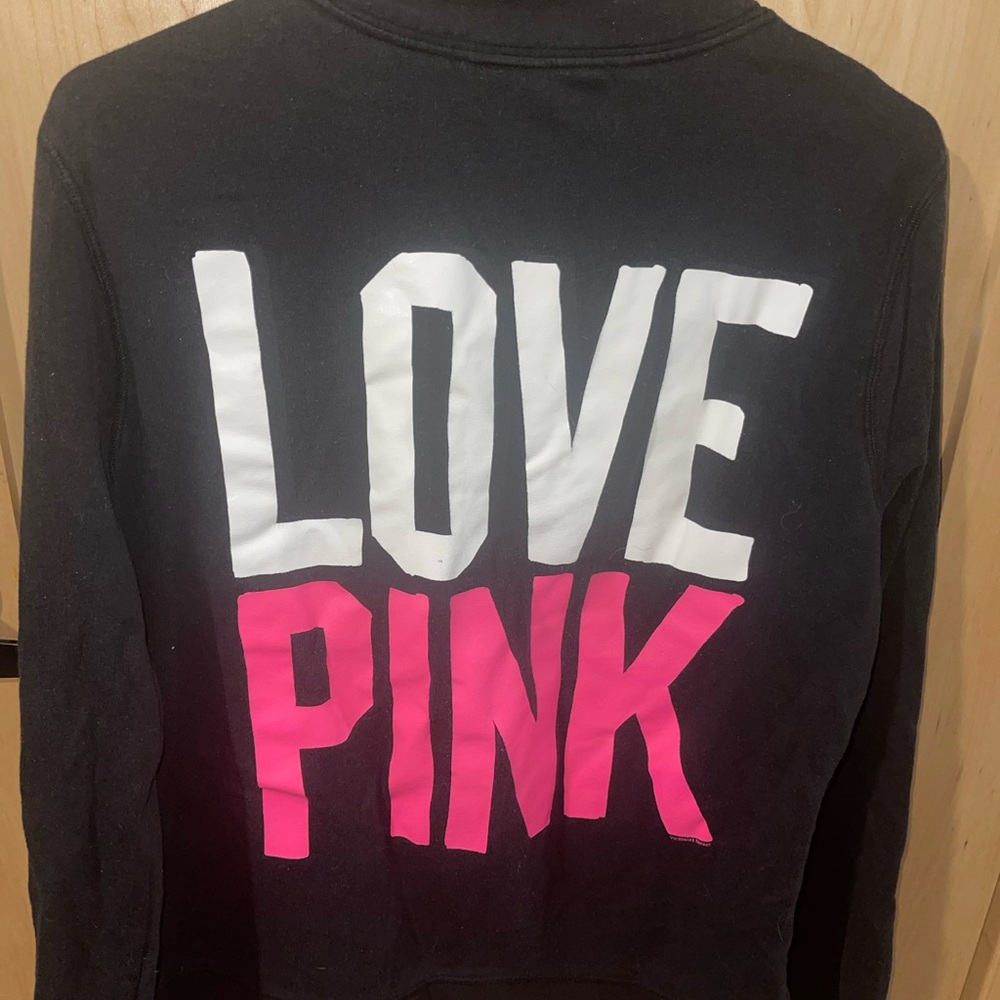 Victoria’s Secret pink half zip pull over